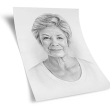Laden Sie das Bild in den Galerie-Viewer, Einzelportrait – Portrait vom Foto malen lassen - handgezeichnet