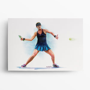 Sportportrait – Portrait vom Foto malen lassen - handgezeichnet