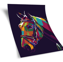 Laden Sie das Bild in den Galerie-Viewer, Pferdeportrait – Pferd malen lassen - handgezeichnet - Zeichnung
