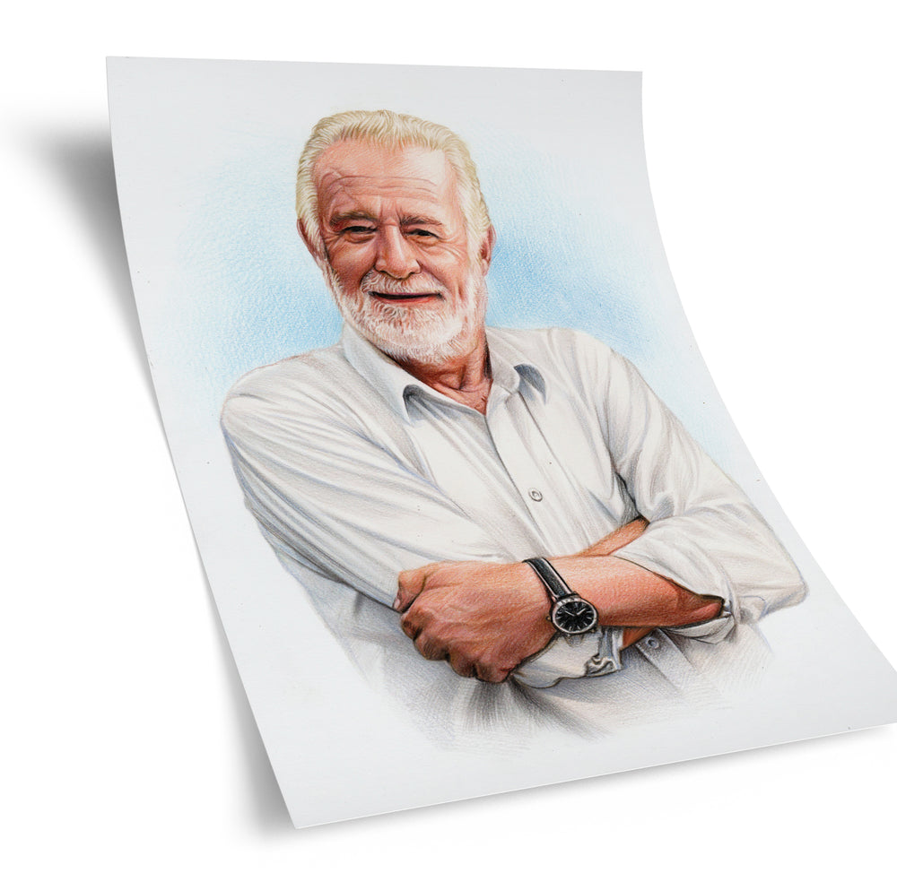 Personenportrait nach Foto von My Illustrated