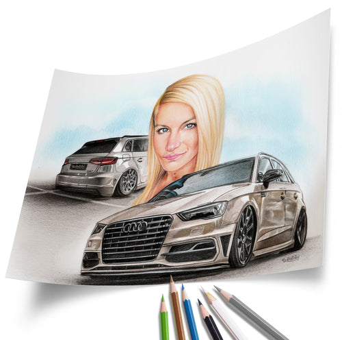 Fahrzeugportrait gestalten